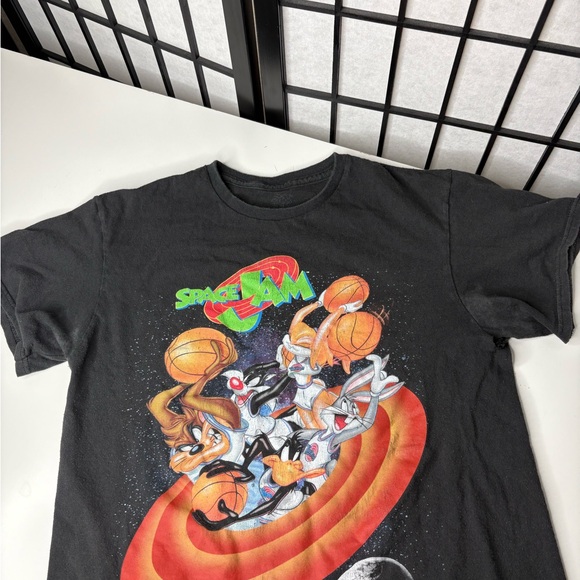 Space Jam Black Graphic Tee - Picture 1 of 6